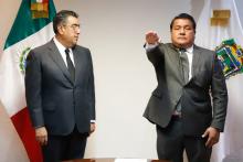 Protesta de Julio Miguel Huerta Gómez 