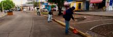A pesar de las fiestas, calles se mantienen limpias gracias a la ciudadanía