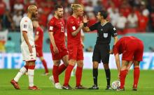 Árbitro central en 3 partidos, el último Portugal vs Suiza 