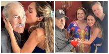 Anahí visitó a Andrés García en su casa 