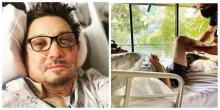 Jeremy Renner continúa su recuperación en casa 