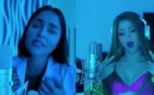 ¿Indirecta? Claudia Martín sube video cantando el nuevo tema de Shakira 
