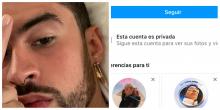 Bad Bunny puso privado su Instagram