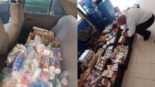 Aseguran cientos de productos lácteos en el tianguis de Los Pericos