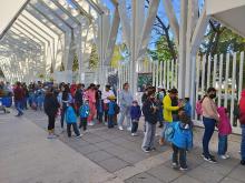 Fila Parque Héroes