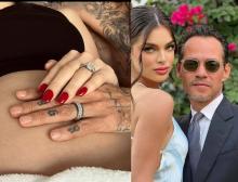 Marc Anthony y Nadia Ferreira serán papás 