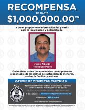 Ofrece FGR recompensa para dar con exalcalde de Mazatlán