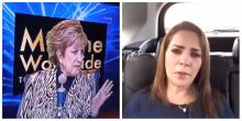 Maxine Woodside dijo en su programa que no corrió a Ana María Alvarado