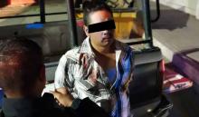 El agresor se retiró momentáneamente, pero fue a su casa para buscar el arma blanca y regresar