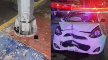 No hubo personas lesionadas pero si fue arrestado por conducir un vehículo de motor en estado de ebriedad