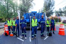 Inicia reencarpetamiento en tramos de López Mateos y avenida Tecnológico