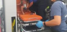 menor lesionado