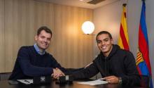 Barcelona fichó al hijo de Ronaldinho