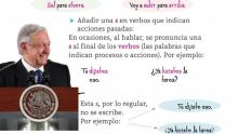López Obrador defiende el uso de "dijistes" en libros de texto
