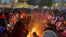 Se rompió récord de asistencia en marcha 8M en Aguascalientes
