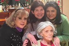 Murió la señora Guadalupe Moreno Herrera, madre de Victoria Ruffo