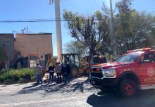 Fuga de gas natural en avenida Independencia no pasó a mayores