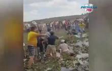 Rescatan a cuatro niños que volcaron su racer en la presa Abelardo L. Rodríguez 