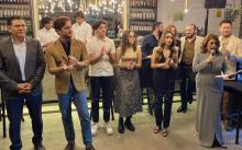 Diego Boneta acudió a la inauguración de un hotel en Aguascalientes 