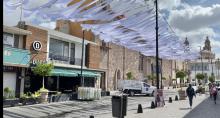 Comenzó la instalación del Corredor Cultural Carranza