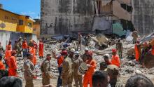 Al menos cinco muertos en el derrumbe de un edificio residencial en Brasil
