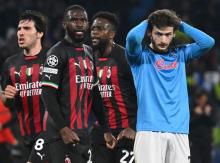 Napoli 1-1 Milan (1-2 global)