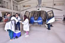 Fuerza 1 y médicos