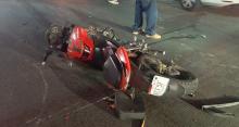 Se trata del conductor de la moto y la mujer que junto con su hijo fueron arrollados