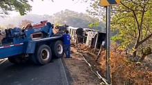 Accidente Tepic-Puerto Vallarta 