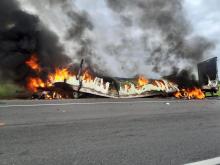Accidente en la Hidalgo-Zaragoza 
