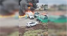 Explosión en San Pedro Cholula 