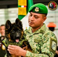 El Ejército Mexicano presenta a Arkadas, sucesor de Proteo