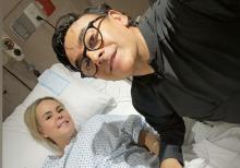 La esposa de Adal ya dio a luz a su bebé 