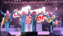 Los tigres del norte en el cierre de la Feria de San Marcos 