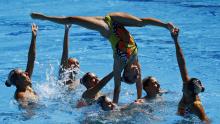 CARLOS SLIM NATACION ARTÍSTICA
