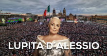 Lupita D'Alessio, CDMX, ZÓCALO 