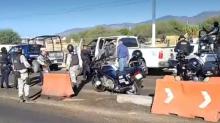 Tras rápido operativo de la Policía Estatal, la camioneta fue recuperada y también fue asegurada la unidad en la que viajaban los criminales