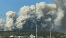 Humo de incendios 