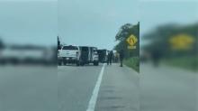 Trabajadores levantados 