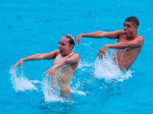 natación artística