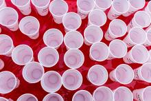 Vasos de plástico 
