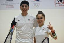 Paola Longoria y Rodrigo Portillo
