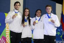 Natación 4x100