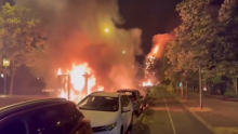 Más de mil 300 detenidos y 79 policías heridos tras noche de disturbios en Francia