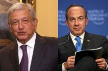 AMLO y Calderón 