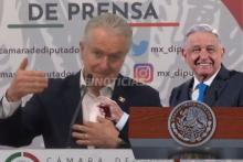 "Ni sabía lo de la discriminación a la inversa", le responde AMLO a Creel