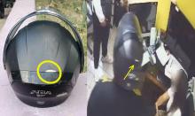 Se trata del sujeto que llevaba el casco de motociclista y ahora van por el segundo implicado