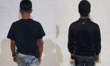 Cuando ya se daban a la fuga fueron detenidos por elementos de la Policía Municipal