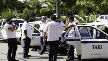 Taxistas Cancún
