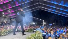 Banda Pequeños Musical cerró la Feria de Jesús María con Teatro del Pueblo lleno